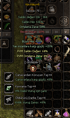 +9 kin 54 ort 12 güç 4PVM ORT 4 PVM EFSUN 2000tl