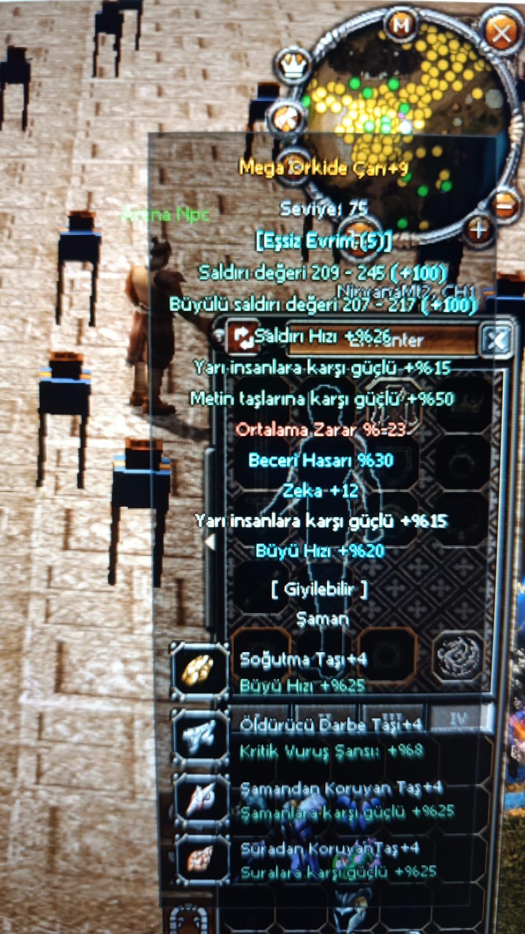 FUL PERMA ŞAMAN WSLİK SET. 3 ADET MEGA ÇAN