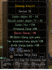 33 ORT +2 DOLUNAY KILICI 1500