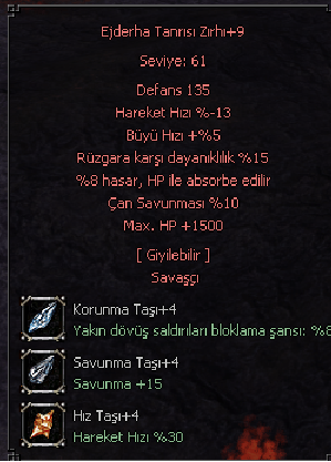 ejderha tanrısı zırh+9 ilk çekene gider