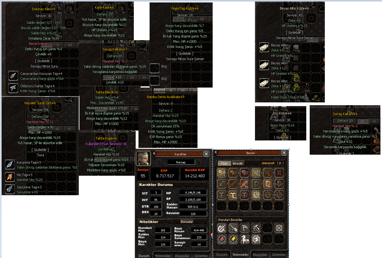 55 lvl SURA doyum 5.5 5.7k hasar !