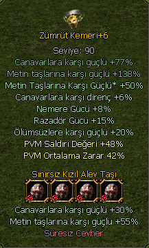 ZÜMRÜT KEMER +6