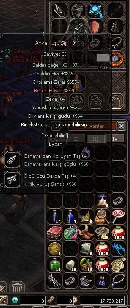 83 LVL SW NİN EN İYİ LYCANI DOLULAR DOLUSU
