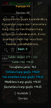 +9 PARTİZAN SATILIR