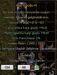 ATEŞ YÜZÜĞÜ SATILIR
