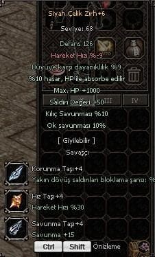 ELİT SİYAH ÇELİK ZIRH FARMLIK KELEPİR ACİLİYETTEN