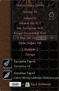 +6 ÖLÜMCÜL 2K HP 50 STR EN ELİTİ SUNUCUNUN