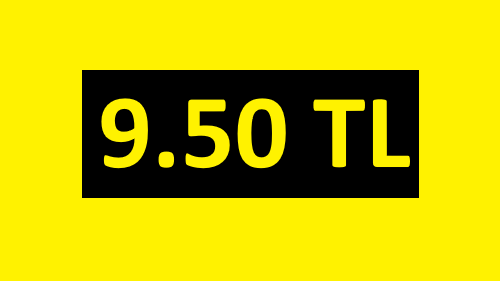 1 WON 9.50 TL 2000 W 19000 TL TEMİZ TİCARET WONU