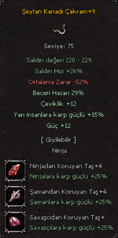 29 TAM ÇAKRAM YARI GÜÇ ÇEVİK