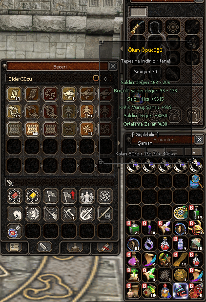 94 LVL ŞAMAN (%94 EXP) - 70 SİLAHI 13 GÜN
