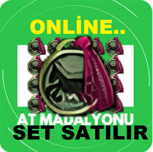 SET AT MADALYONU 103 ADET ANLIK TESLİM ONLİNEYİM.