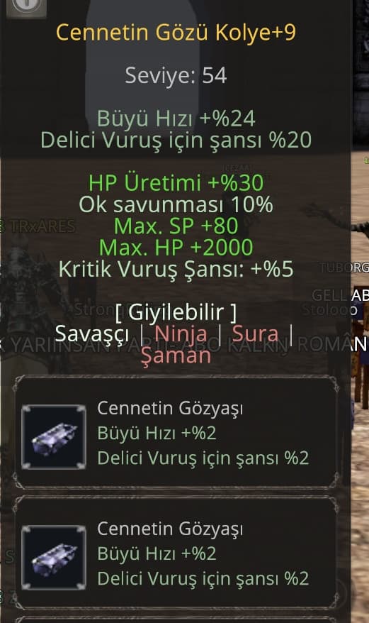 İTEMLİ FARMLII 78 LVL ZİHİNSEL AÇIKLAMA OKU
