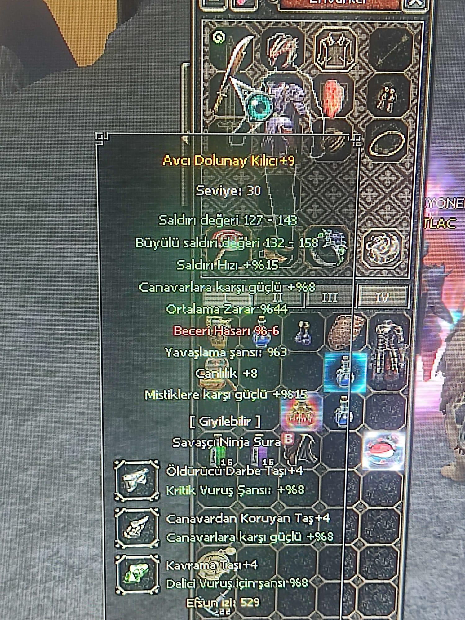 75 level buyulu sura ful şekilde teslim edilecektir