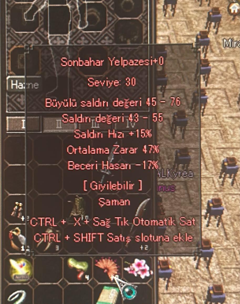 47 ORT SONBAHAR YELPAZESİ SATILIR