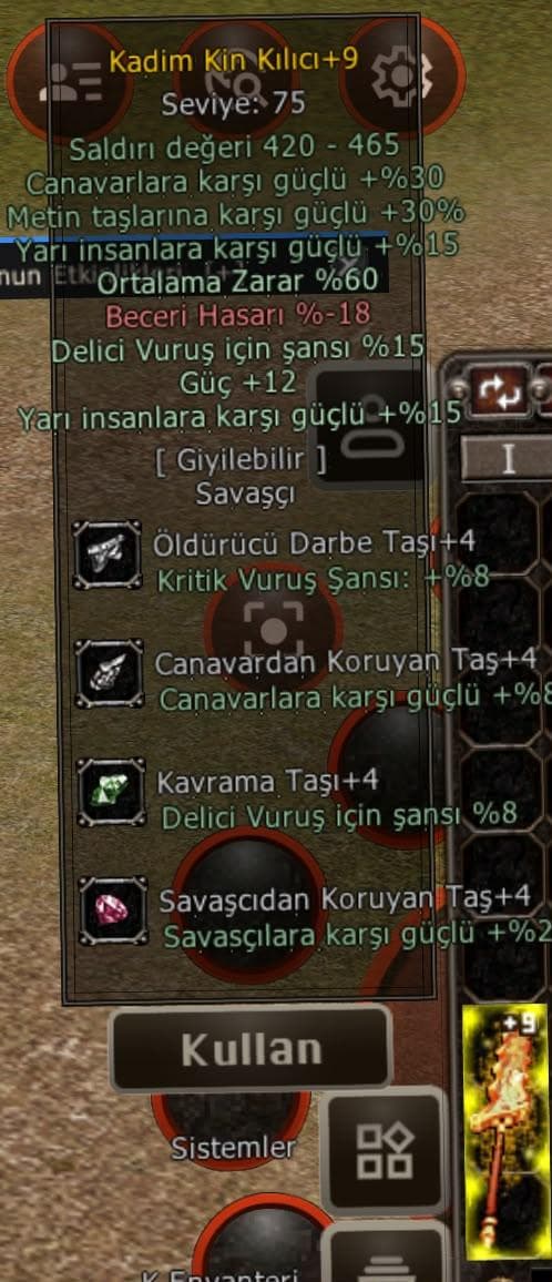 60 ORT GÜÇ YARI DELİCİ 5 EVO KADİM KİN MAKİNAAA