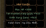 HİLAL YÜZÜĞÜ SATILIR TAZE TAZE TEKLİF VER