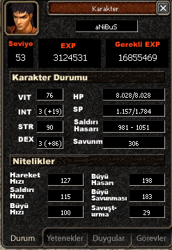 53 lwl at 30 hava p uyguna