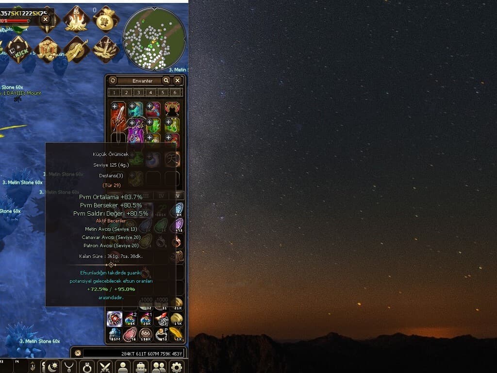 125 level tip 29 pet