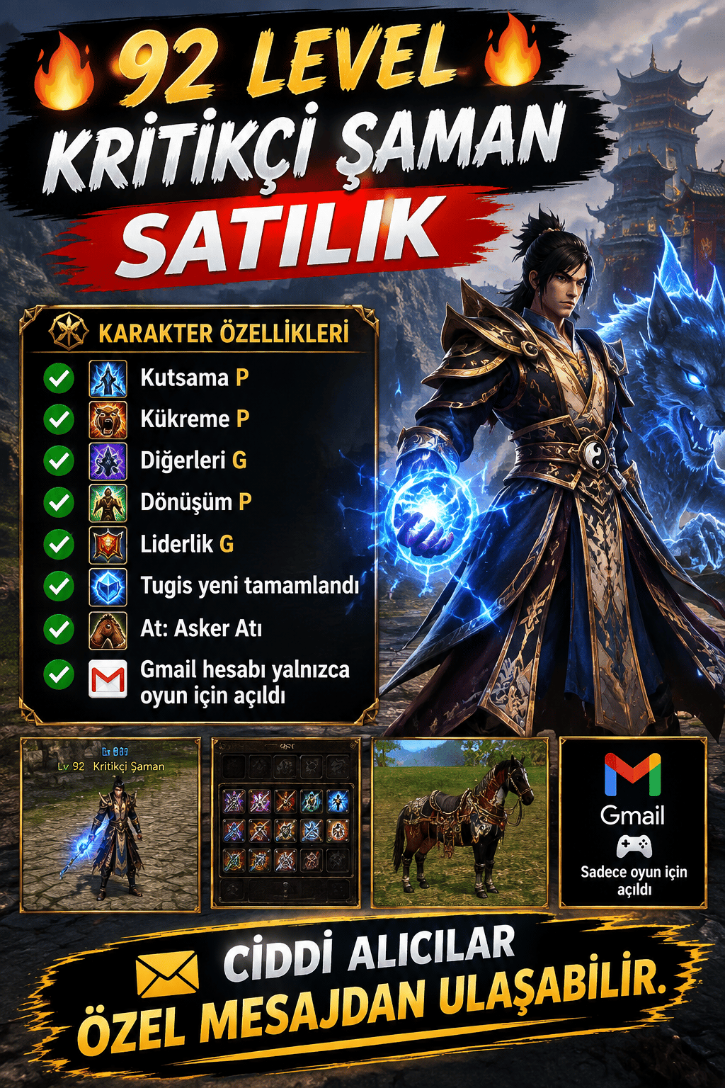 92 LWL KRİTİKÇİ ŞAMAN 2 P DİĞERLERİ G