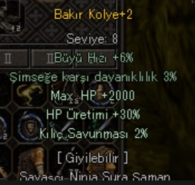 2K HP 30 HP ÜRETİMİ KASILMALIK KOLYE