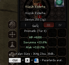 250 LEVEL 110.7 ATAK PET