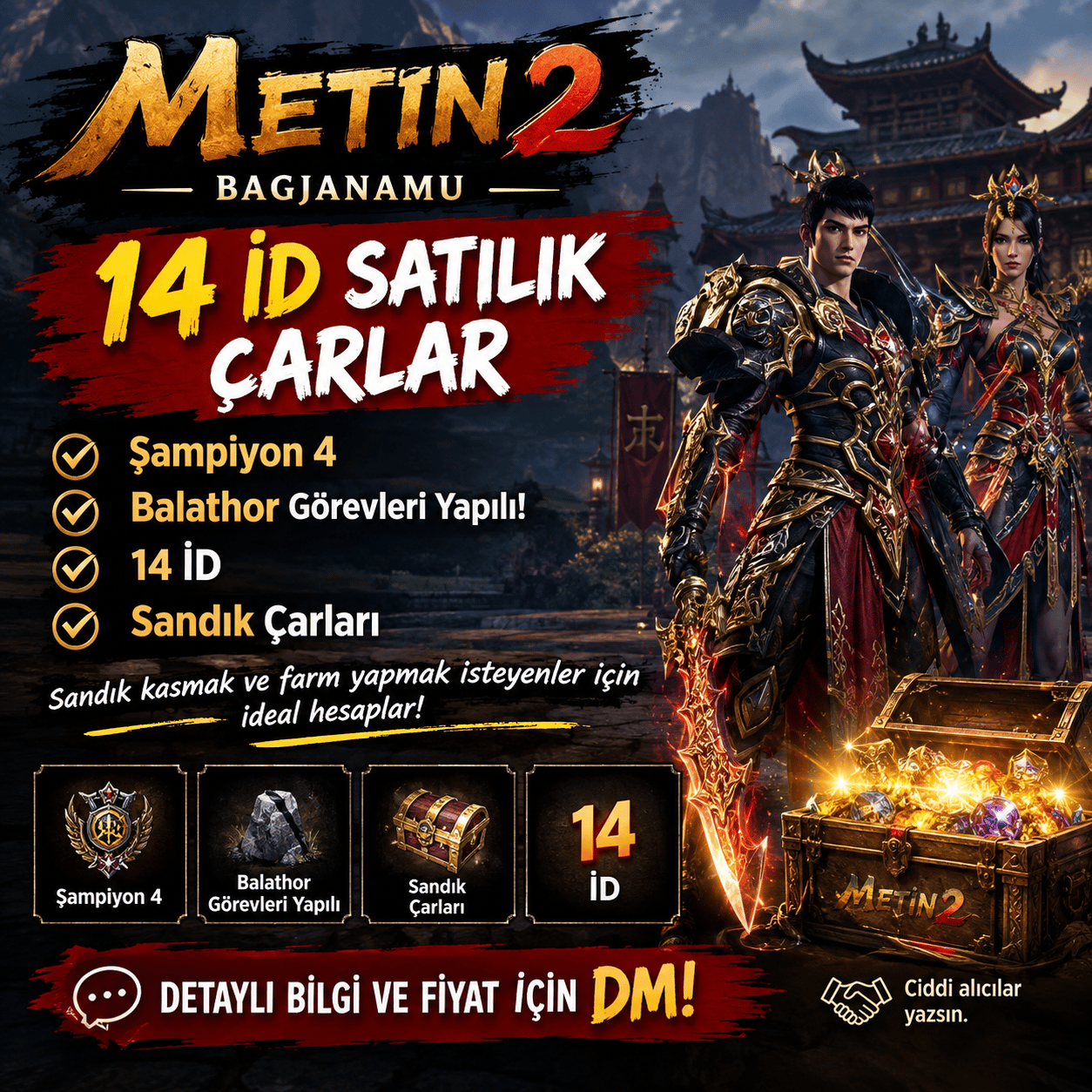 14 İD BALATHOR SANDIK ÇARI
