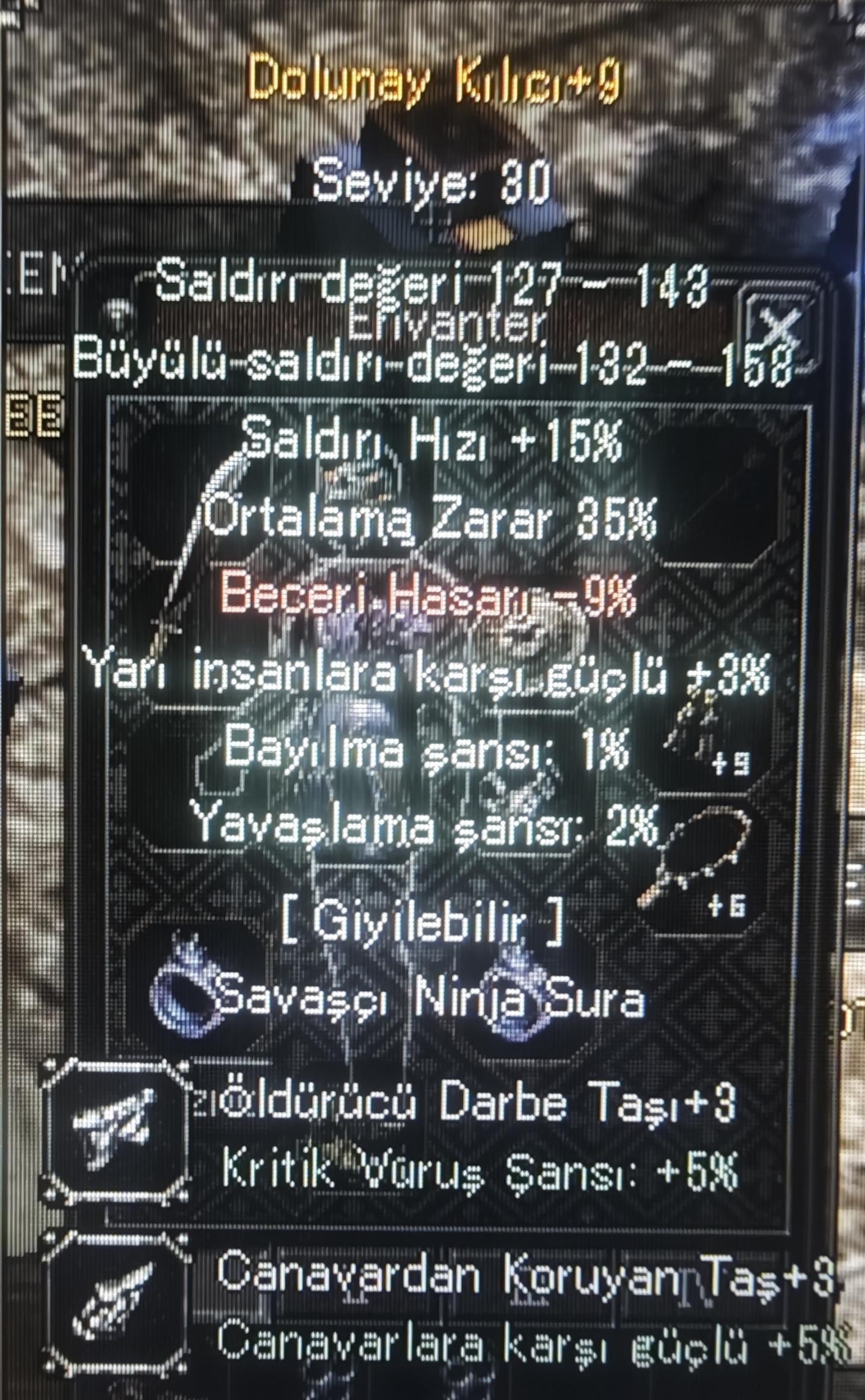 +9 35 ORT FULL TAŞLI DOLUNAY SATILIR
