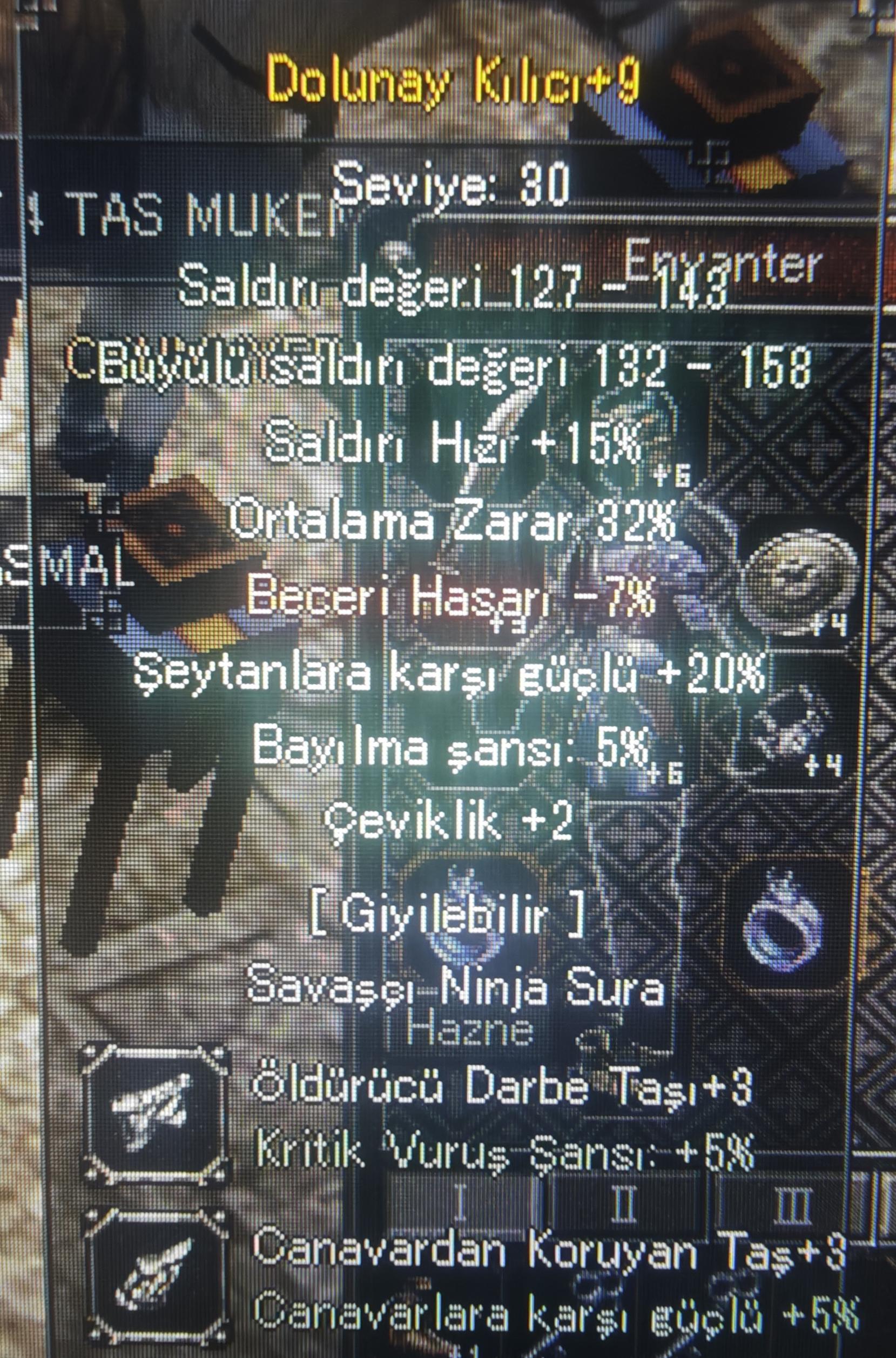 +9 32 ORT FULL TAŞLI DOLUNAY SATILIR