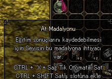 AT MADALYONU 30 ADET STOKLU ŞUAN