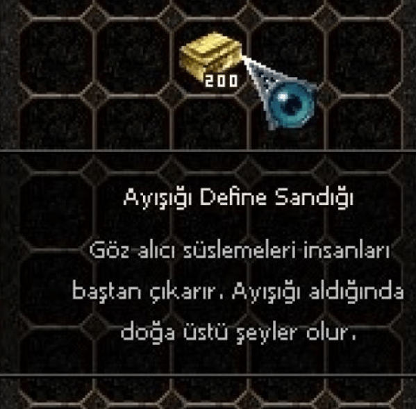 x370 Adet Ayışığı Sandığı 300 TL  En uygun. Direk Teslim