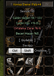 +4 KDP boş efsun satılır