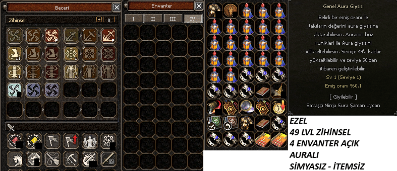 49 LVL 2P WSLİK ZİHİNSEL TEKLİF