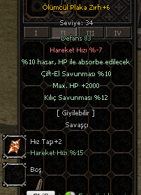 2K HP 10HP ABS +6 ÖLÜMCÜL