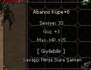 +0 ABANOZ KÜPE 250TL