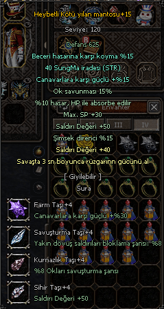 +15 HEYBETLI YILAN MANTOSU