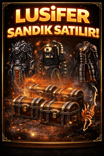 TANE 15 TLDEN LUSIFER SATILIR STOK İÇİN PM