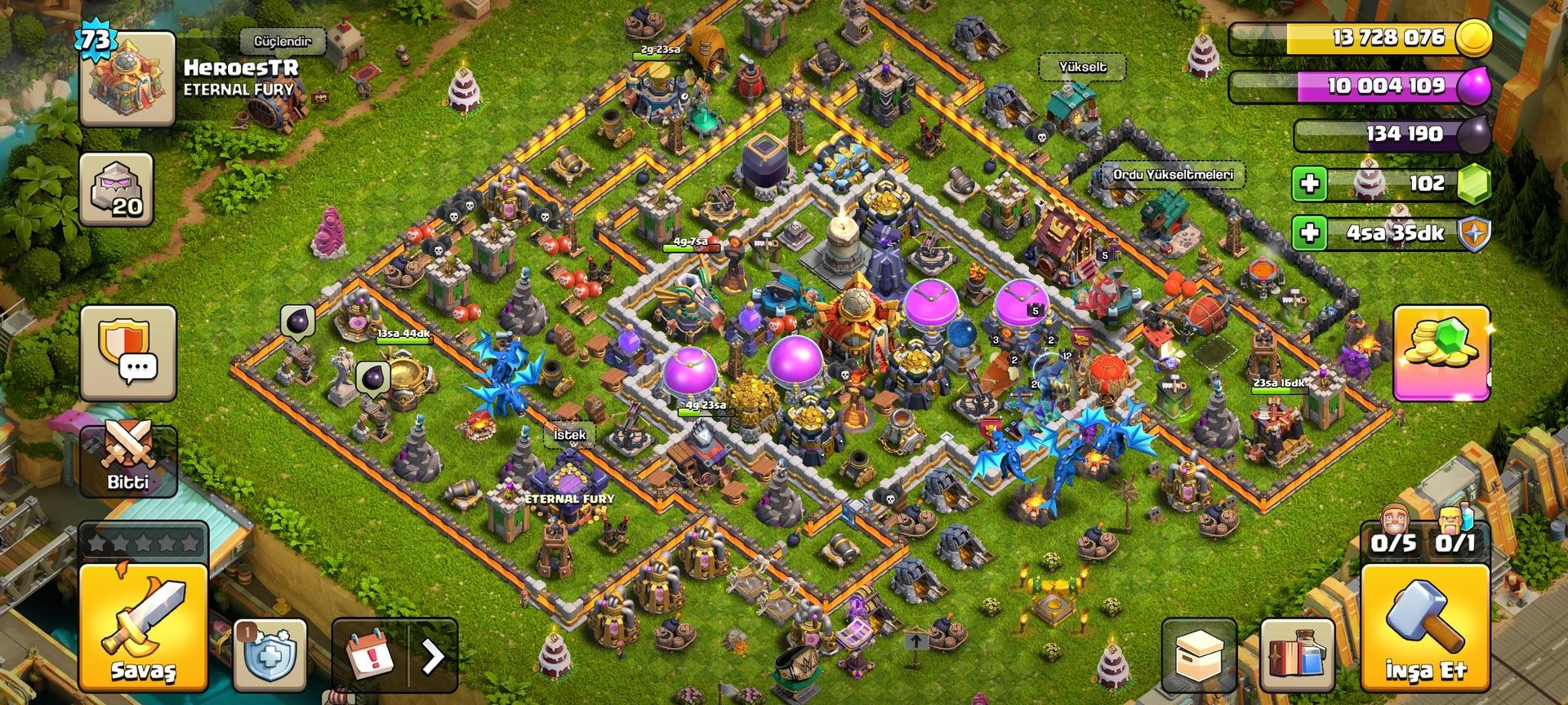 BB 16- Clash of Clans( 500 ₺) ANINDA TESLİM