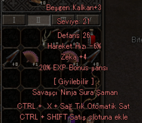 20 EXP BEŞGEN