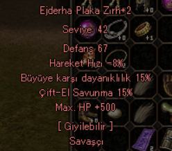 15 büyü 15 cift el ejder plaka
