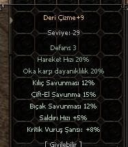 +9 deri çizme