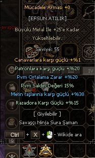 2 Adet Arma pvm ort saldırı değeri metin