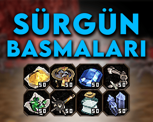 500 Er Adet Sürgün Basma