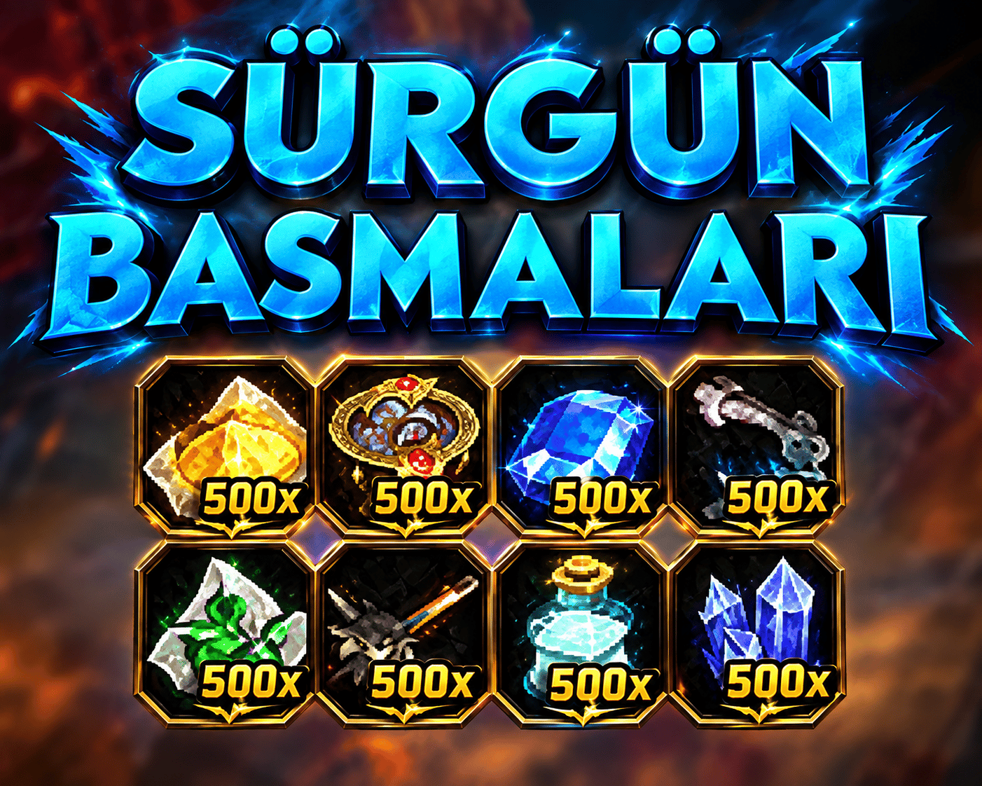1000X SÜRGÜN BASMA
