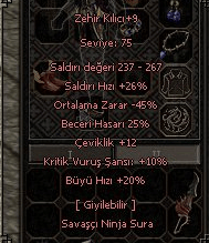 +9 ZEHİR 25BEC