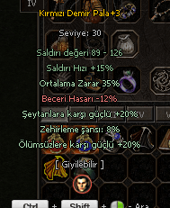 KDP +3 35 ort 20 ölümsüz alana ho