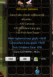 GÖKYÜZÜ ŞEBNEMİ 1000 TL ANINDA