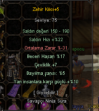 17 beceri 10 yarı zehir