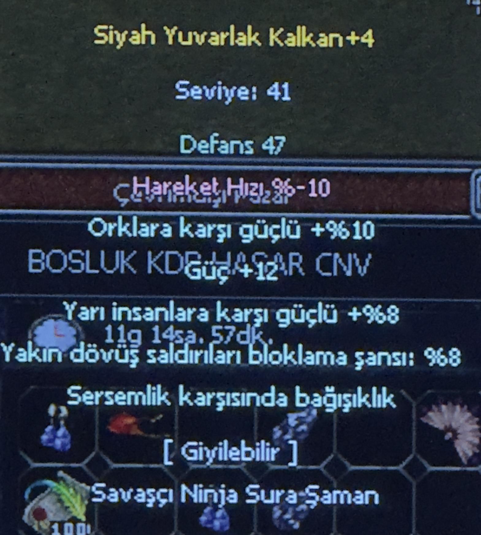 Ws lik syk savaşçı için %100