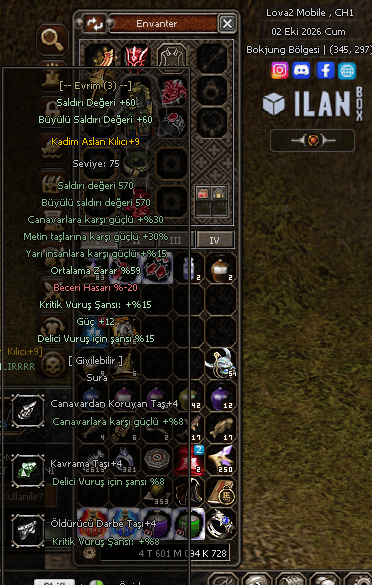 ELİT +9 KADİM ASLAN SADECE 1.5K