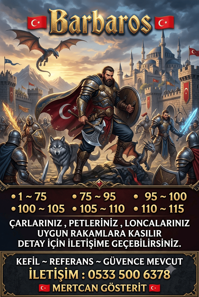 ÇARLARINIZ / LONCALARINIZ / PETLERİNİZ KASILIR